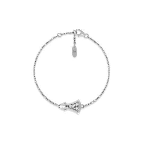 Bracelet,Sterling Silver,White Zircon