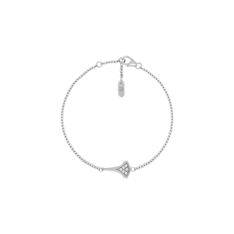 Bracelet,Sterling Silver,White Zircon