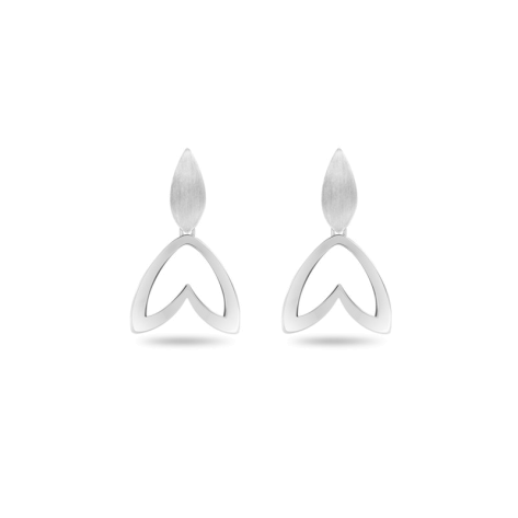 Earring,Sterling Silver