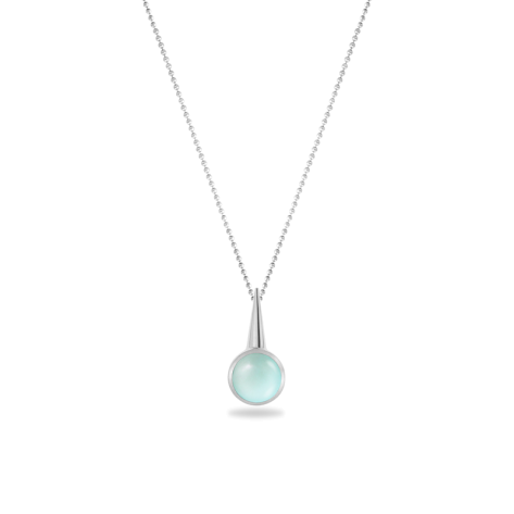 Pendant,Sterling Silver,Chalcedony