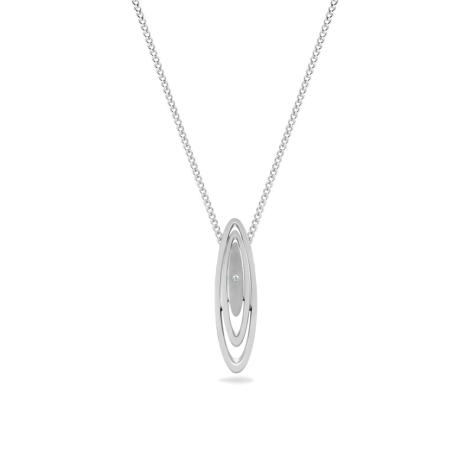 Pendant,Sterling Silver ,Diamond