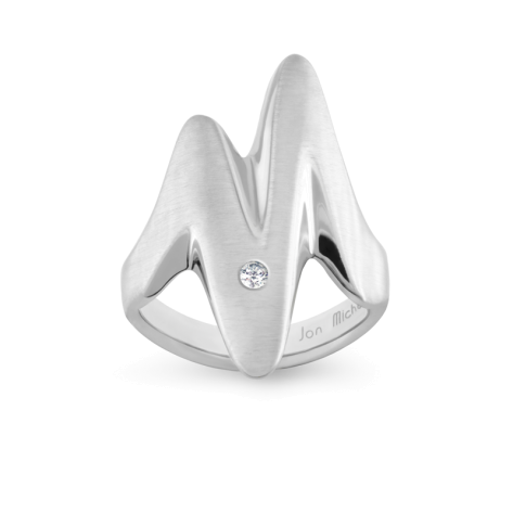 Ring,Sterling Silver ,Diamond