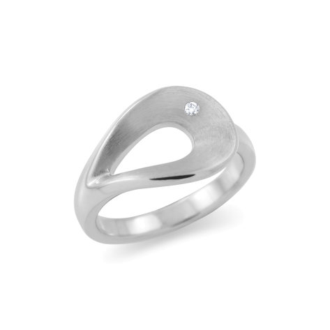 Ring,Sterling Silver ,Diamond