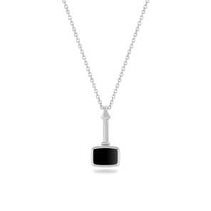 Pendant,Sterling Silver ,Black Onyx