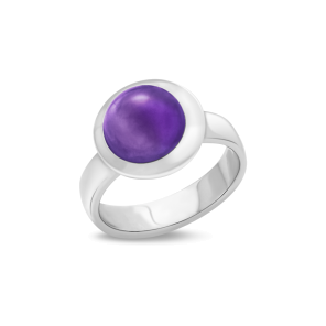 Ring,Sterling Silver,Amethyst 