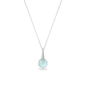 Pendant,Sterling Silver,Chalcedony